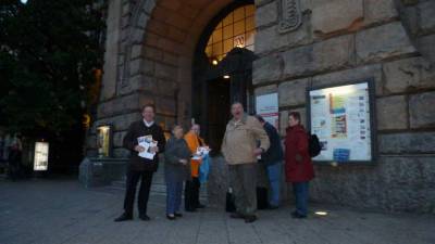 morgens um 6:30 Uhr; noch etwas mde