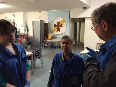Melanie Zwiener, Marion Halten-Bartels und Joachim Krger MdA.