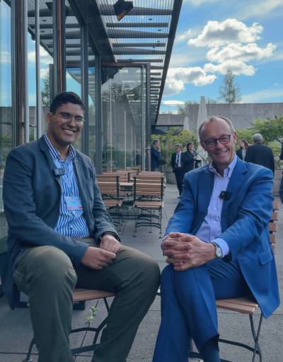 Sean Zielinski interviewt Friedrich Merz