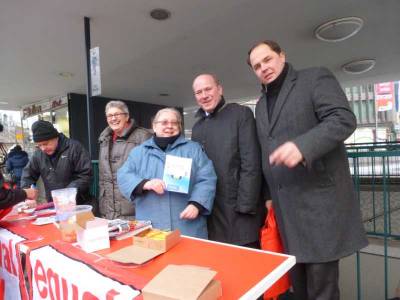 Kai Wegner MdA und die stellv. Bundesvorsitzende der Frauen in der CDA, Dagmar Knig