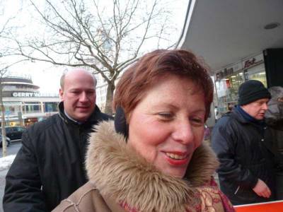 der Generalsekretr Kai Wegner und unsere Consuela Brosda Rambichler