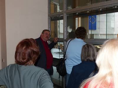 Blick in den Plenarsaal des Berliner Abgeordnetenhauses